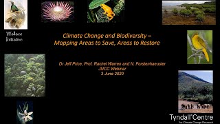 Mapping climate change impacts on biodiversity