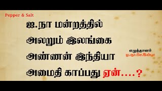 ஐநா மன்றத்தில் அலறும் இலங்கை அண்ணன் இந்தியா அமைதி காப்பது ஏன் ...