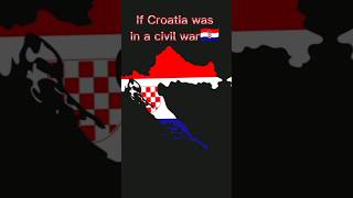 If Croatia was in a Civil War!🇭🇷 #country #shorts #military #croatia