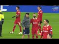 liverpool players react to seeing son heung min down with injury ft.carabao cup semi final recap