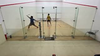 Squash: BSRF KDS Squash Championship 2022 - SF1 -  Abid Mansur vs. Fazley Wali (Game 1)