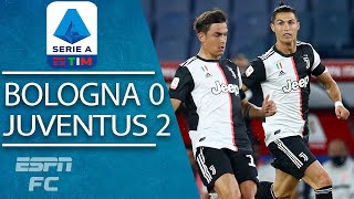 Bologna 0-2 Juventus: Cristiano Ronaldo & Paulo Dybala put Coppa Italia woes behind them | Serie A
