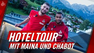 HOTELTOUR mit Linton MAINA und Jeff CHABOT | 1. FC Köln | Trainingslager 2023