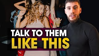 How To Talk To A Group Of Girls (3 TIPS) #Shorts