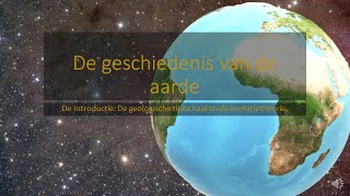 De Geschiedenis van de Aarde: Een introductie - De geologische tijdschaal en de evolutietheorie