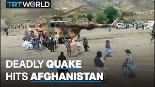 Earthquake kills at least 920 people in Afghanistan