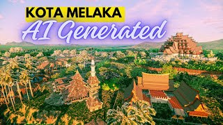 Empayar Kerajaan Kesultanan Melayu Melaka ( AI Generated )