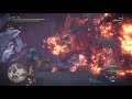 【mhw】歷战王 炎王龙 盾弩散弹试作业 8分25秒 w神鸟w参上 arch tempered teostra hbg