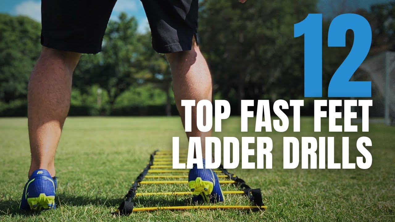 12 Soccer Speed Ladder Drills For Better Footwork And Quickness - YouTube