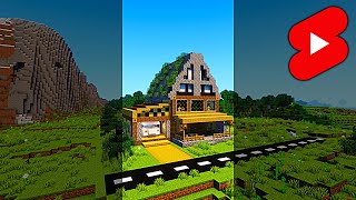 House in Minecraft: Timelapse #shorts