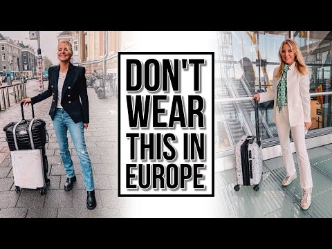 How not to look like a tourist when traveling to Europe this summer