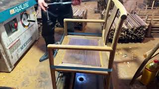 Chinese chair production process | Handmade site