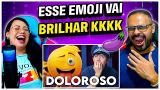 REACT SEIJINHO | Emoji o filme é uma catástrofe