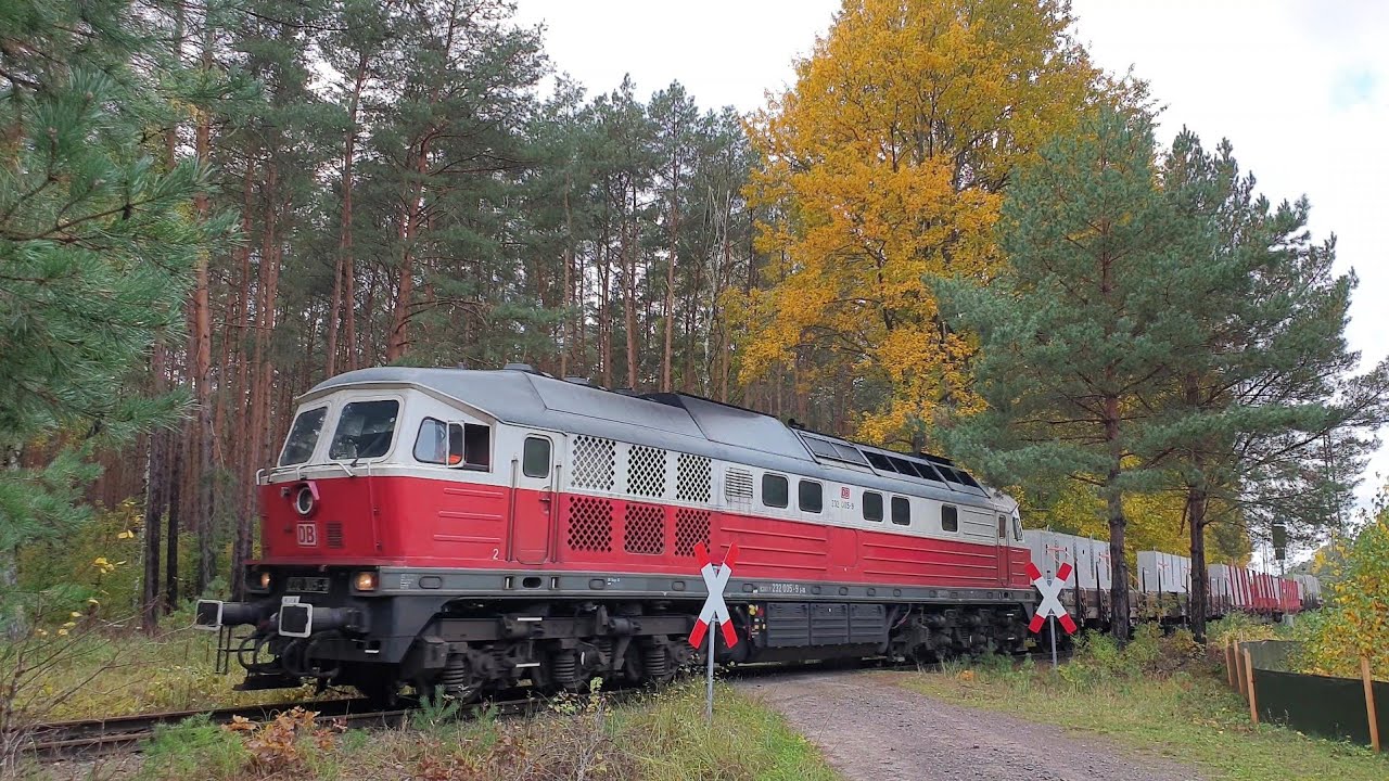 232 005-9 Mit 68290 In Fangschleuse, Einfahrt In Den Anschl. GVZ ...