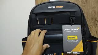 mochila Dewalt MacLaren edição limitada