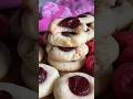 These Raspberry Cheesecake Cookies melt in your mouth #5ingredients #shorts