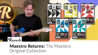 Gibson Relaunches Maestro Effects Pedals w/ The Maestro Original Collection | Tone Report Demo