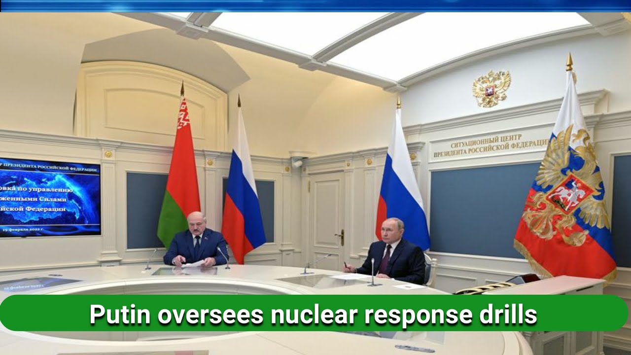 Putin Oversees Nuclear Response Drills | Nuclear News Response - YouTube