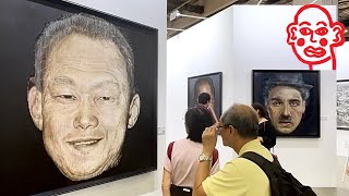 ART SG 2025 TOUR | Who will buy paintings of Lee Kuan Yew and Lee Hsien Loong? #benssocialclub