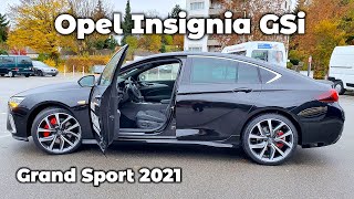 New Opel Insignia GSi Grand Sport 2021 Test Drive Review POV