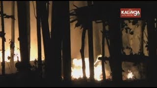 Hundreds of tree catch fire in Muniguda forest range of Rayagada | Kalinga TV