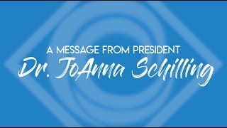 Dr. Schilling's Welcome Back Fall 2019 Semester