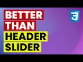 Use This Light Weight CSS Only Header Technique | CSS Only Animations