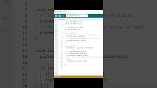 Debouncing a Button in Arduino #arduinocode #arduinosoftware #arduino