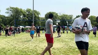 Sheboygan 2024 Hmong Festival Volleyball Tournament PaWiMi vs Chama set 3