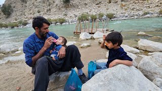 Crossing Rivers for Survival: A Nomadic Mother's Journey for Baby Essentials 🍼🏠