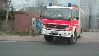 Feuerwehr (kreis Stormarn ) abfahrt von der gemeinschaftsübung in Trittau