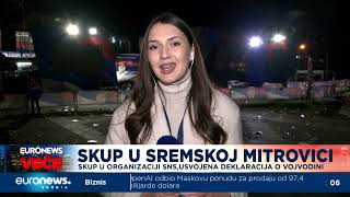 U Sremskoj Mitrovici aklamacijom usvojena Deklaracija o Vojvodini