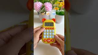 This oral arithmetic machine is so interesting. Use your free time to practice addition, subtrac