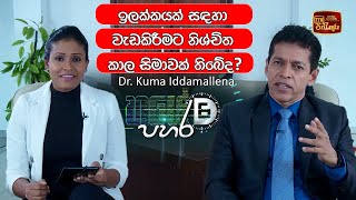 ඉලක්කයක් සඳහා වැඩකිරීමට නිශ්චිත කාල සිමාවක් තිබේද?Dr. Kuma Iddamallena