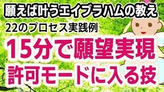 [22のプロセス]エスター・ヒックスさんの本・引き寄せの法則の実践例・新訳 願えば、かなうエイブラハムの教え・引き寄せパワーを高める/22のプロセス