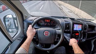 2024 Fiat Ducato [2.2 140HP] |0-100| POV Test Drive #1912 Joe Black