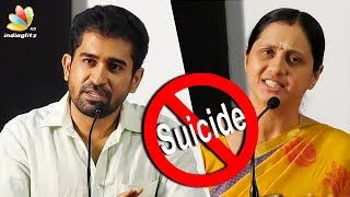 Vijay Antony and Devayani about Ashok kumar death | Producer Anbu Chezhian Financier | Suicide Case
