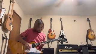 Chinese FAKE Gibson Explorer played through Cranked Marshall Half Stack