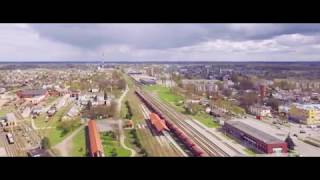 Panevėžys train station - 4K | Drone short