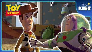 Buzz Lightyear Arrives 🚀 | Toy Story | Disney Kids