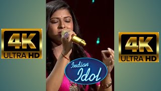 arunita performance | mohe rang do lal | Indian Idol season 12 | 4k status | #shorts
