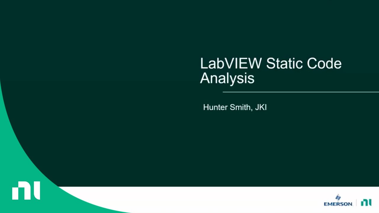 Static Analysis Youtube