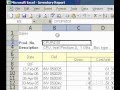 Microsoft Office Excel 2003 Turn on or off Insert Options