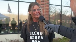 Woman at Trump rally wants to kill Joe Biden