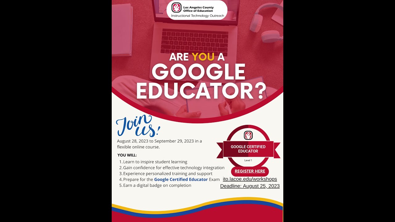 Google Certified Educator Level 1 Course - YouTube