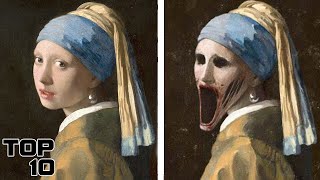 Top 10 Haunted Paintings That Should Stay Locked Away Forever