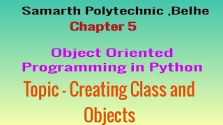 Chapter 5 - OOP in Python