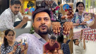 સીમંત ની બધી તૈયારી થઈ ગઈ | Gujarati vlog | Family vlog | Gujju Blogger | #vlogs