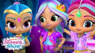 Shimmer and Shine Get New Magical Hair & Find a Rainbow Garden  ✨  Episodes | Sh