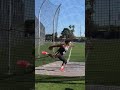 Sam Mattis Discus Progression to 68 Meters - 225 Feet! #shorts